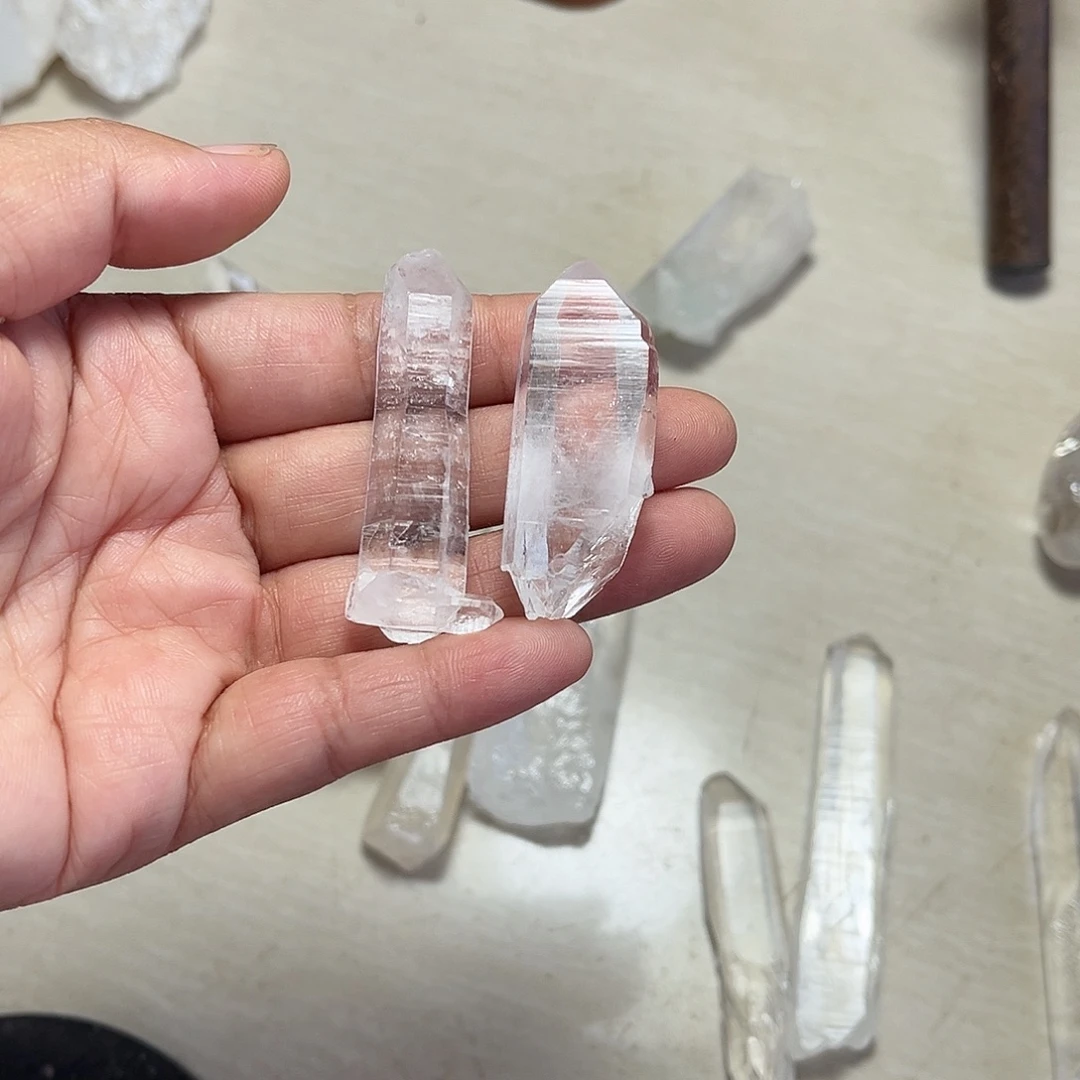 雪***狸水晶珠宝半成品未镶嵌