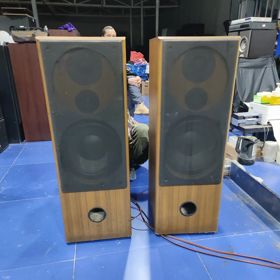 8新 HIVI/惠威 二手DIY惠威大落地箱一对，出声，不带线材，不退不换