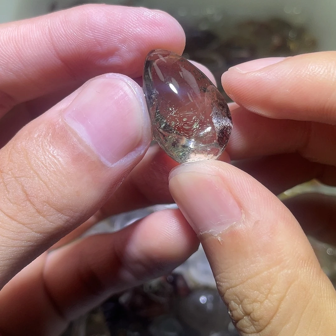 先***工颈饰银S925镶嵌紫晶水晶