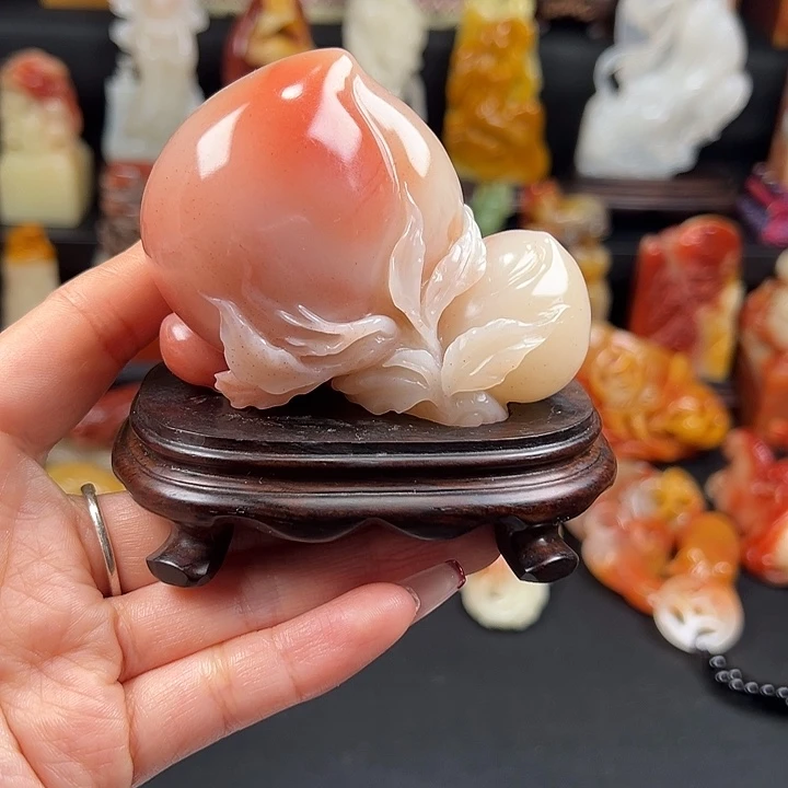 寿山石老性芙蓉石