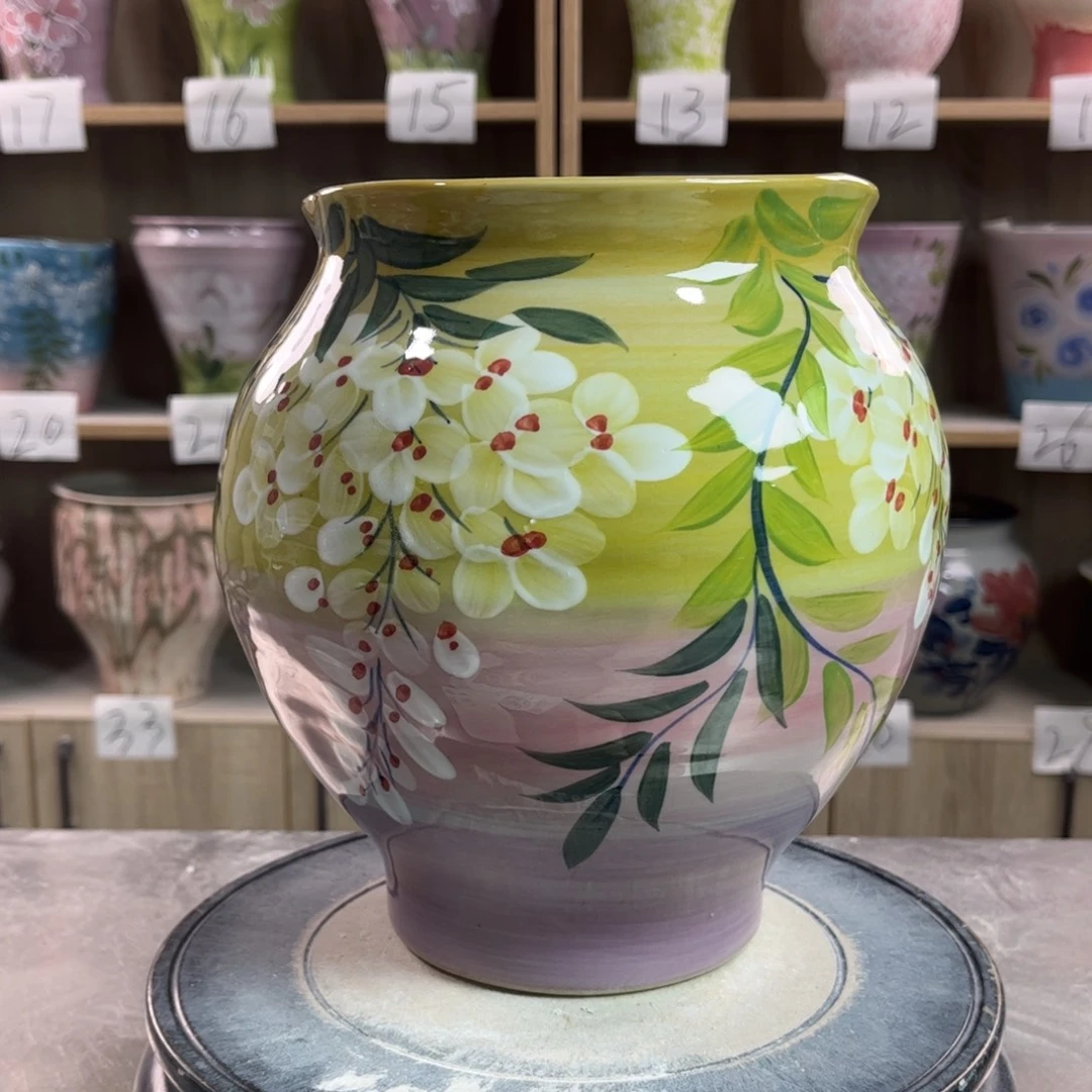 景德镇陶瓷花盆花盆