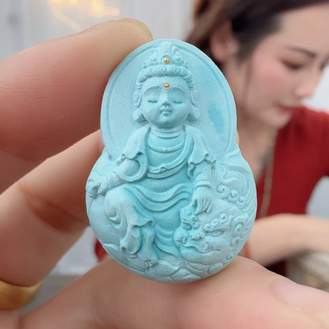 绿松石未镶嵌珠宝半成品