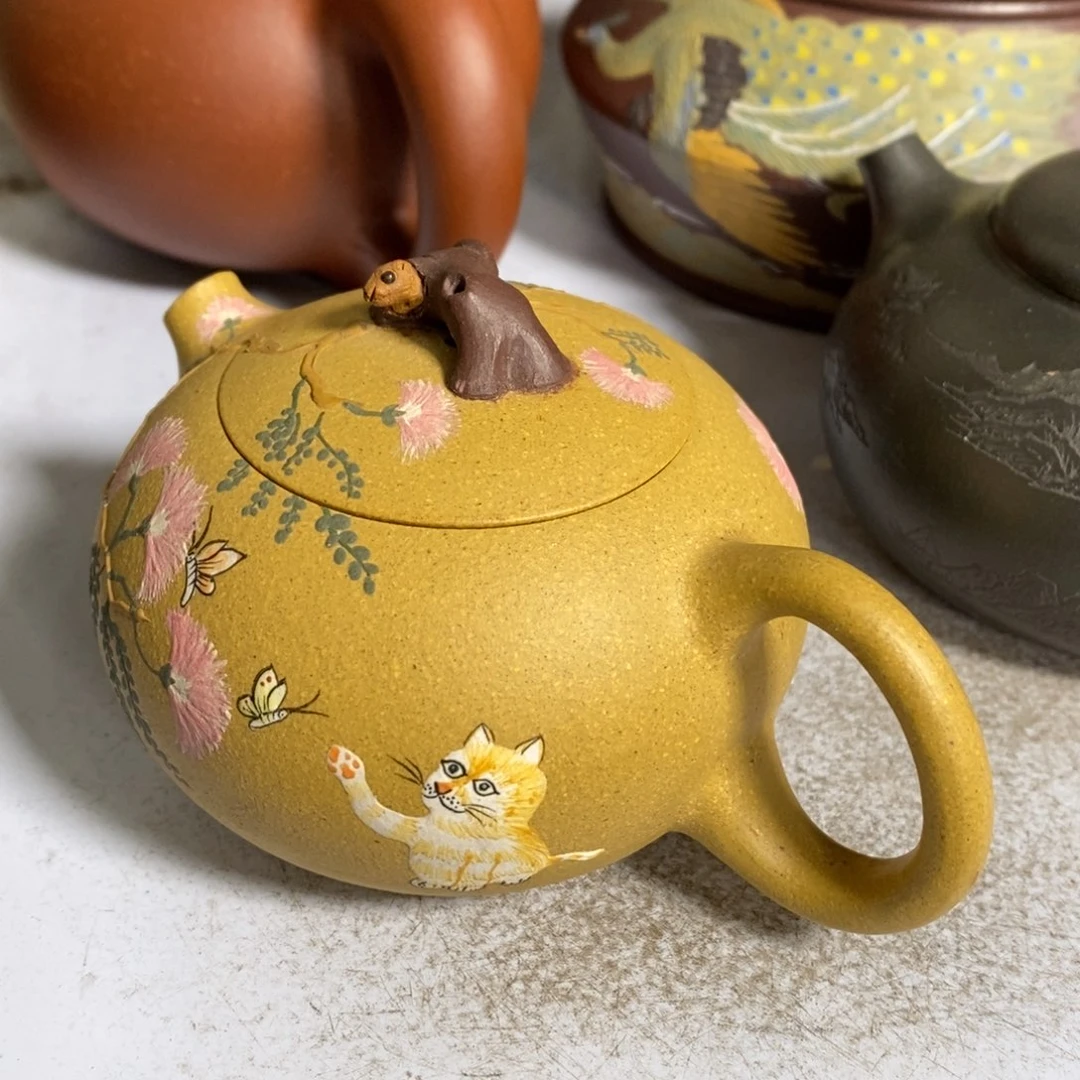 紫砂茶壶原矿手工50