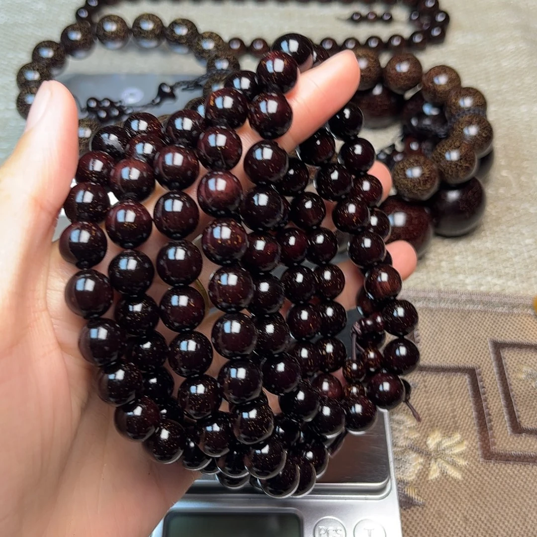 檀香紫檀（小叶紫檀）1.0 108 带星