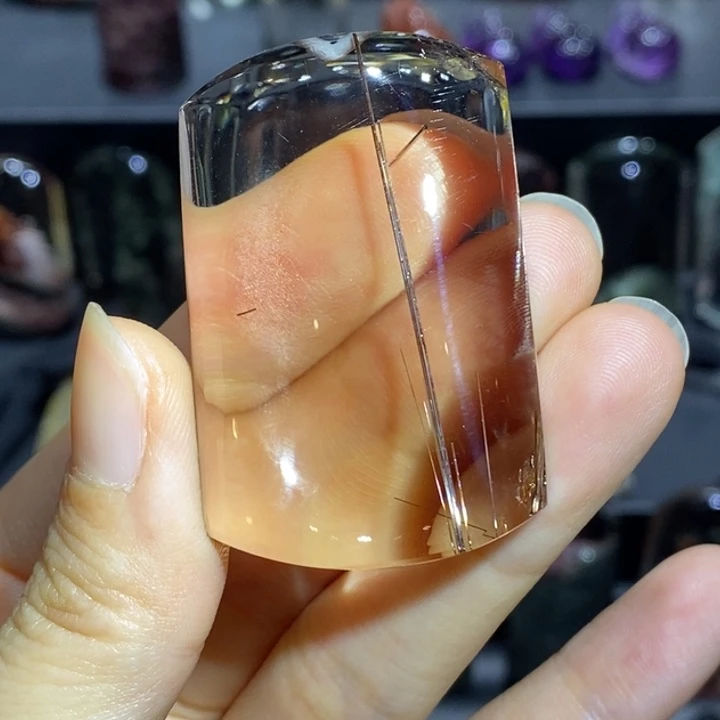 颈饰未镶嵌水晶铜发晶