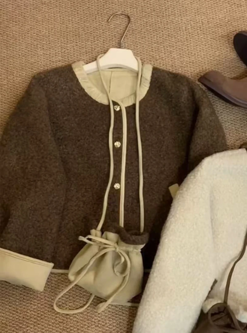 95821#高级感韩系减龄氛围感穿搭秋冬