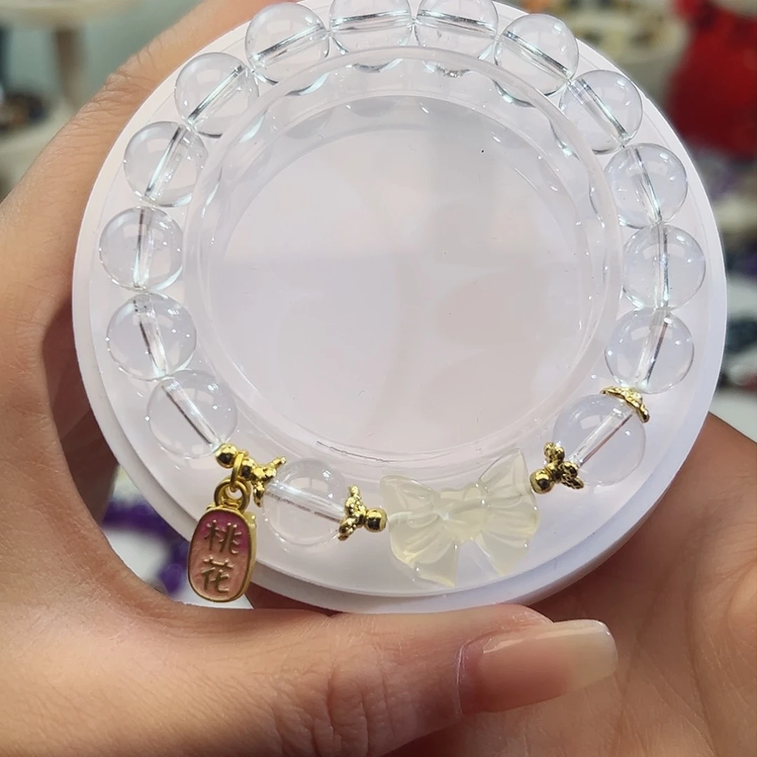 水晶手链未镶嵌水晶手串10m m