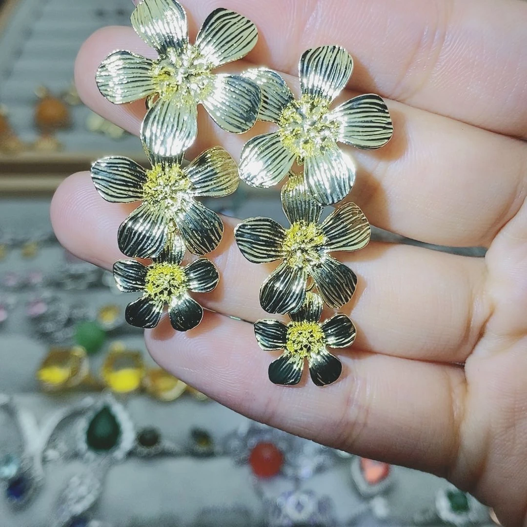 【闪购商品】托帕石耳饰银S925镶嵌