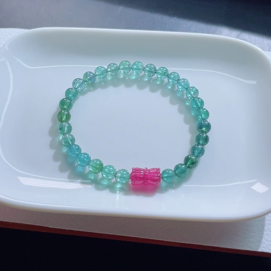 手链未镶嵌碧玺6mm左右