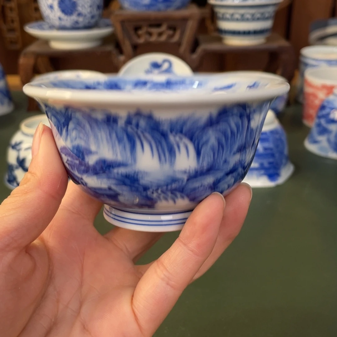 杯景德镇陶瓷手工手绘