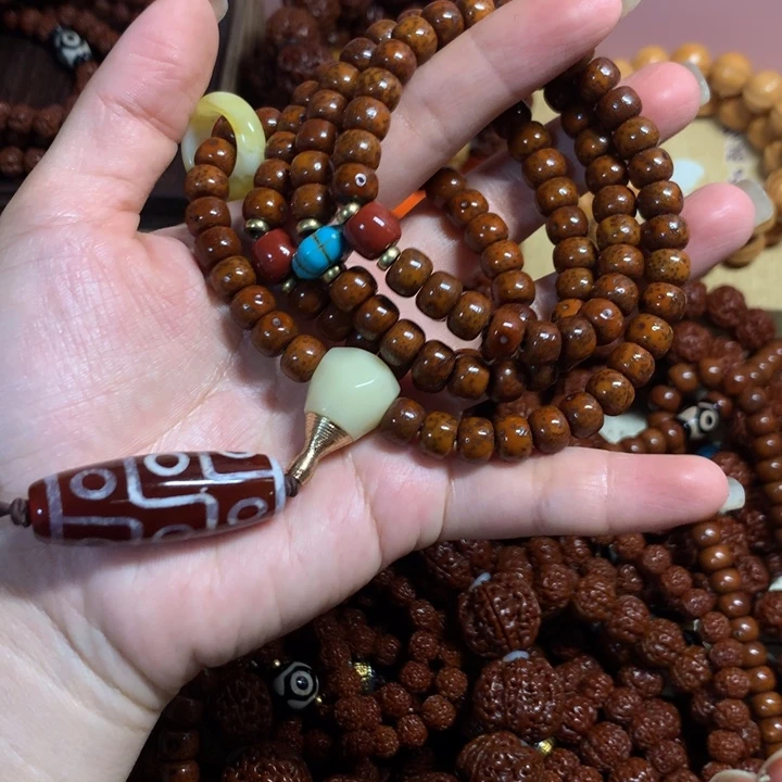 雪***儿吊坠金刚菩提星月菩提