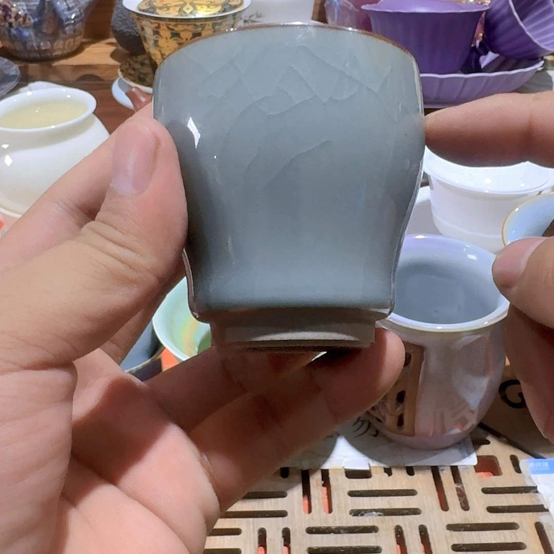 瑕疵茶具直，介意勿拍