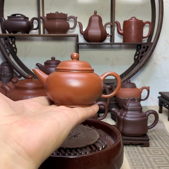 士***雄茶壶紫砂原矿紫砂壶