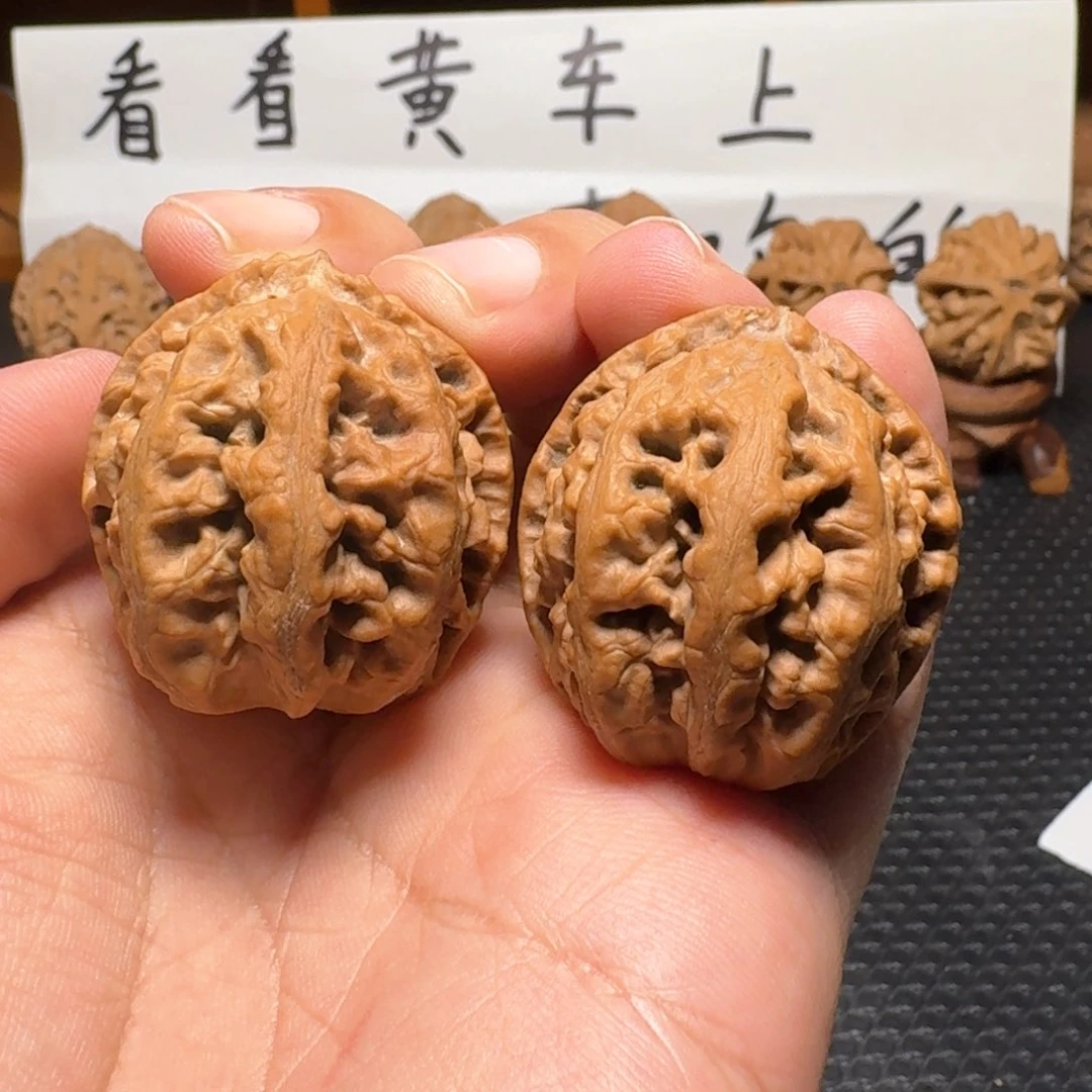 文玩核桃把件蚂蚁龙珠