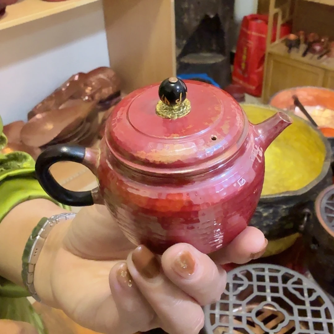 紫铜手工制作摆件一个