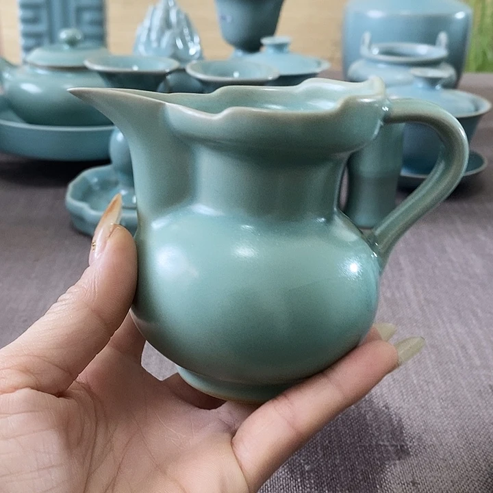 瓷片公道杯一一一一一一一