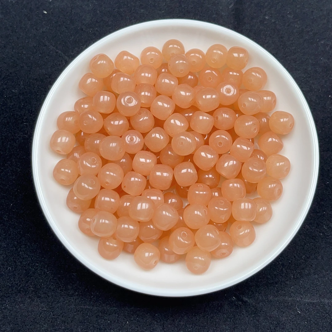 和田藕粉N180卡7×8mm散珠20颗（赠弹力线）