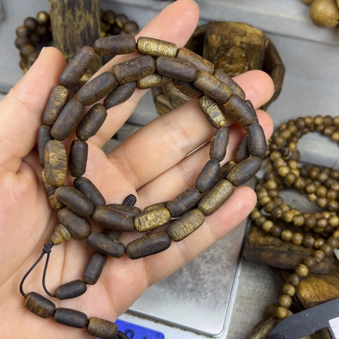 沉香碎屑沉香金沙叶沉水浮留疤长串