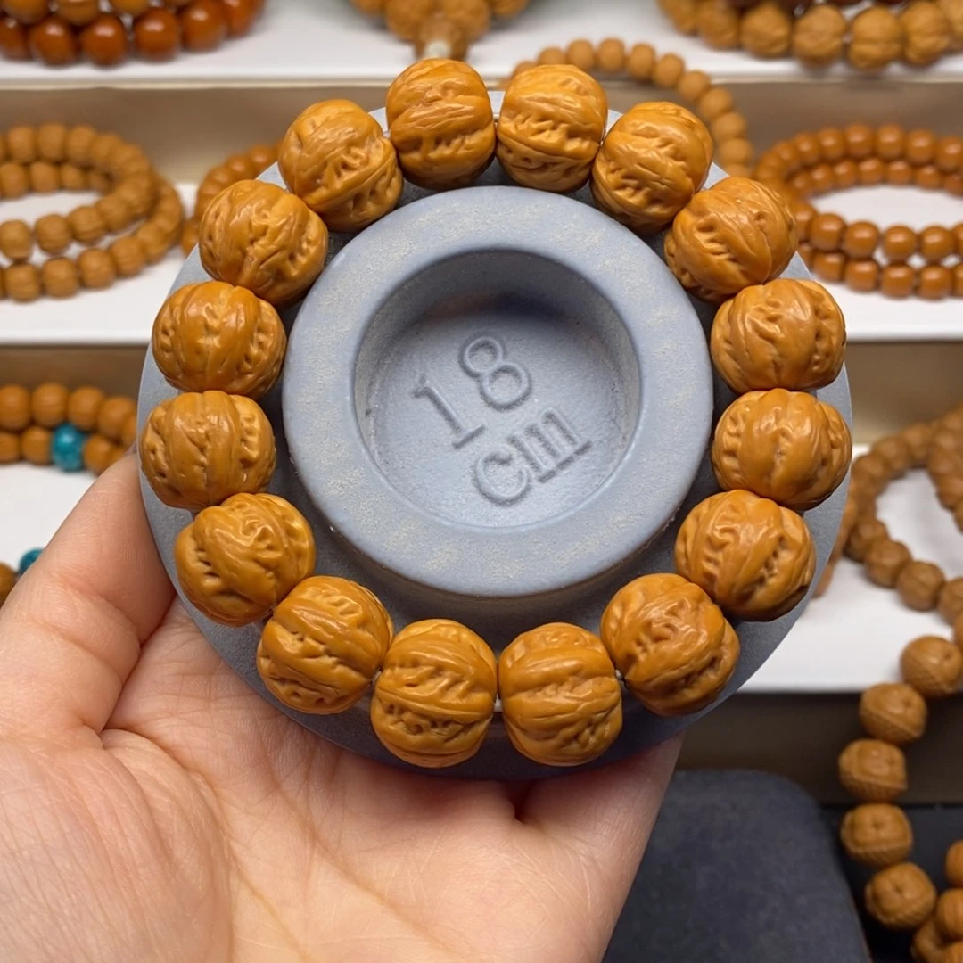 【闪购商品】猴头核桃手串好***魏八棱17➕