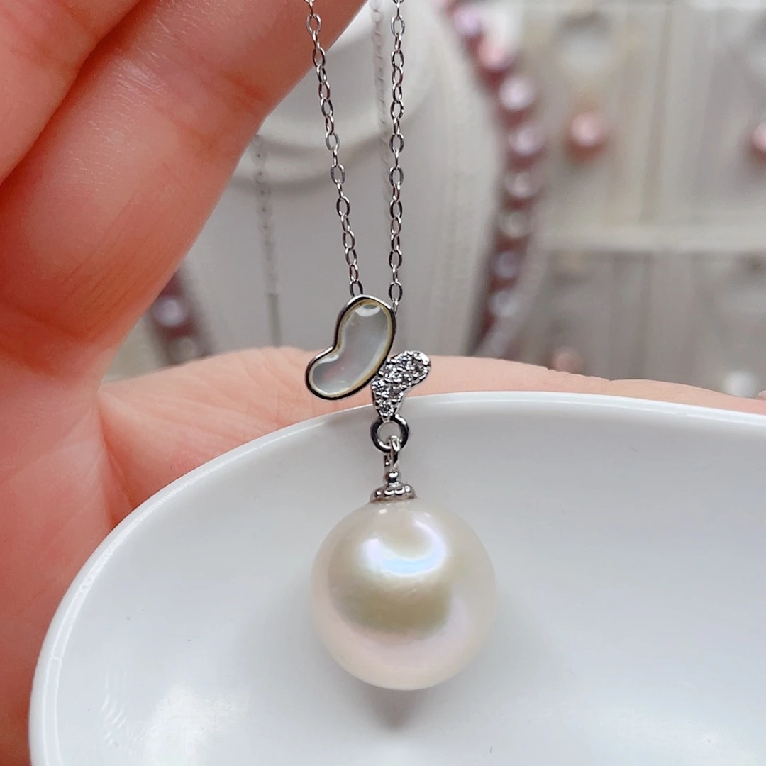 合金吊坠(赠链)淡水珍珠