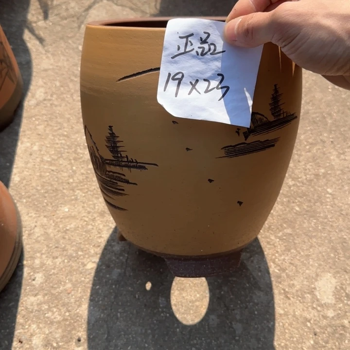 紫砂花盆特价清仓