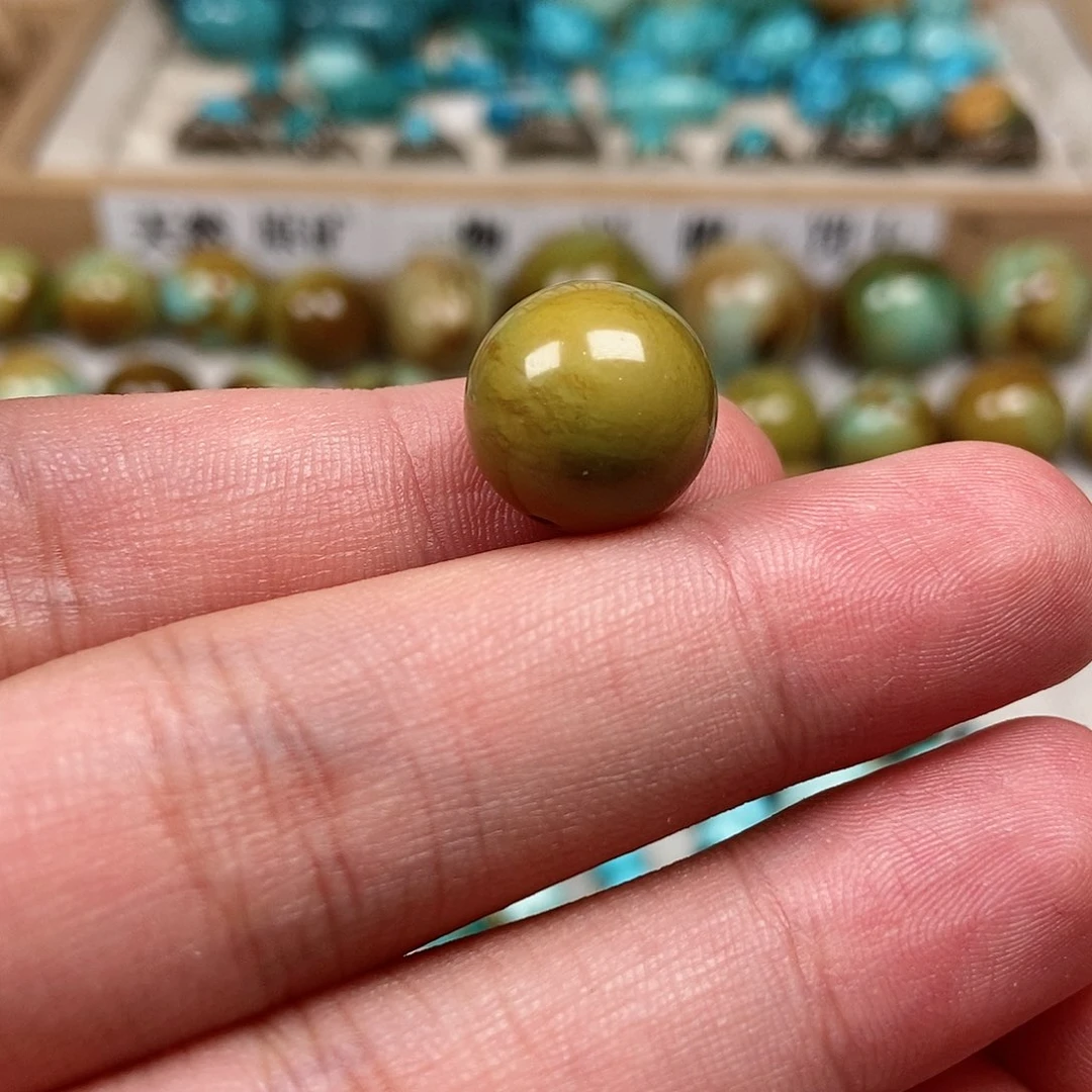 未镶嵌绿松石珠宝半成品歪*歪