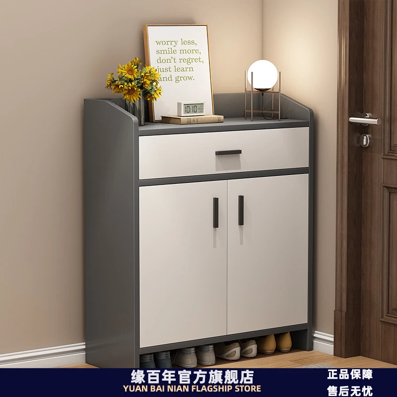 鞋柜家用门口玄关柜一体大容量收纳神器省空间简易入门鞋架出租屋