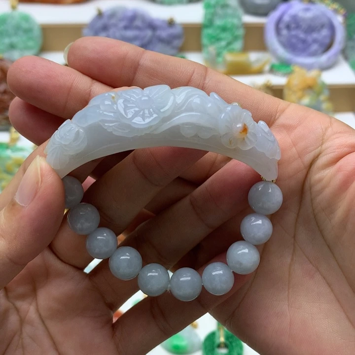 颈饰未镶嵌翡翠翡翠