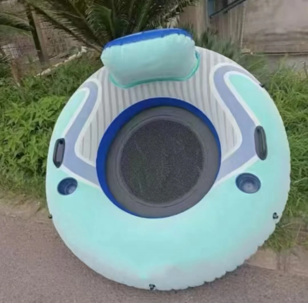 加厚超大号带把手成人充气游泳圈胖子适用冲浪坐圈