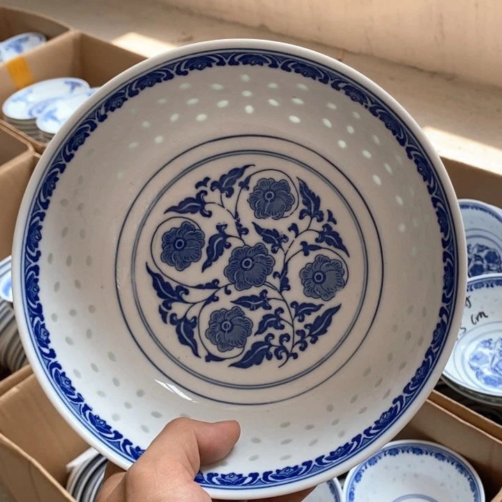 碗景德镇高温细白瓷餐具