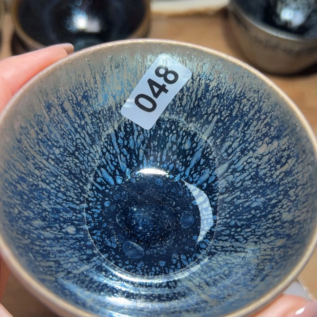 茶盏全手工原矿原釉建盏