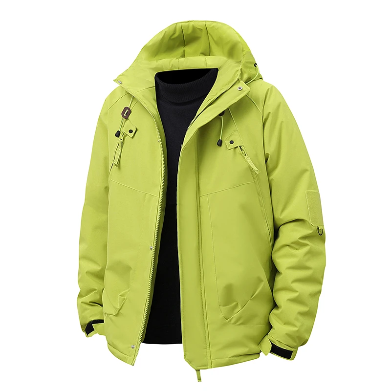 冬季户外工装热循环防风防水保暖情侣款加厚棉服