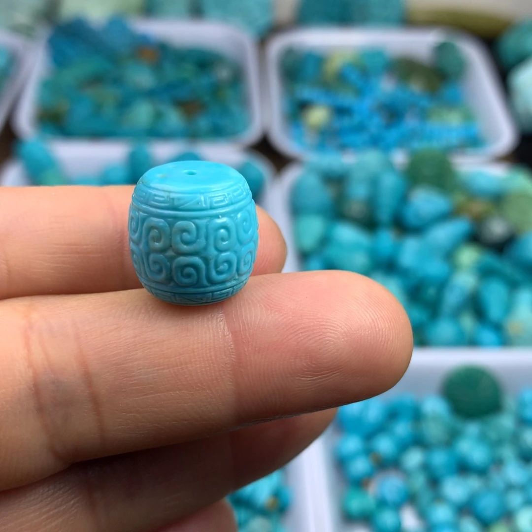 绿松石未镶嵌吊坠(不含链)14.