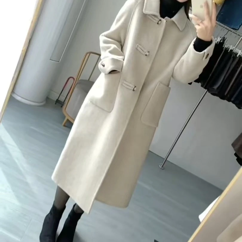 秋冬新款时尚百搭气质外套