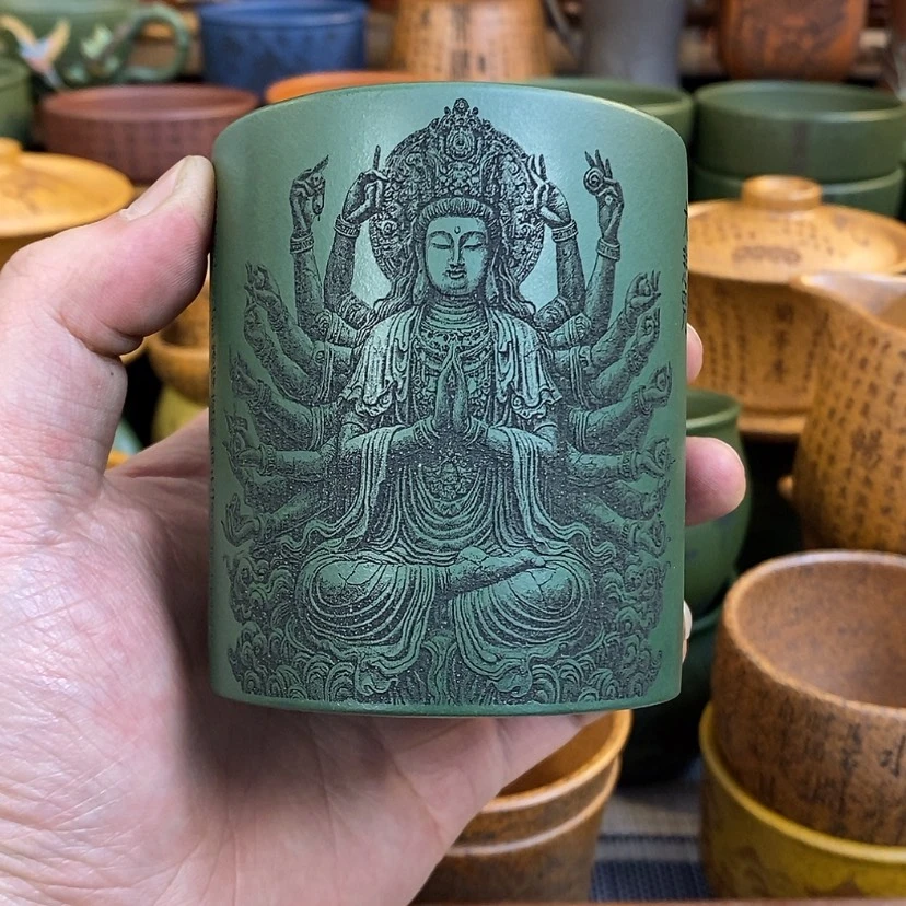 【闪购商品】紫砂杯子宜兴全手工紫砂杯