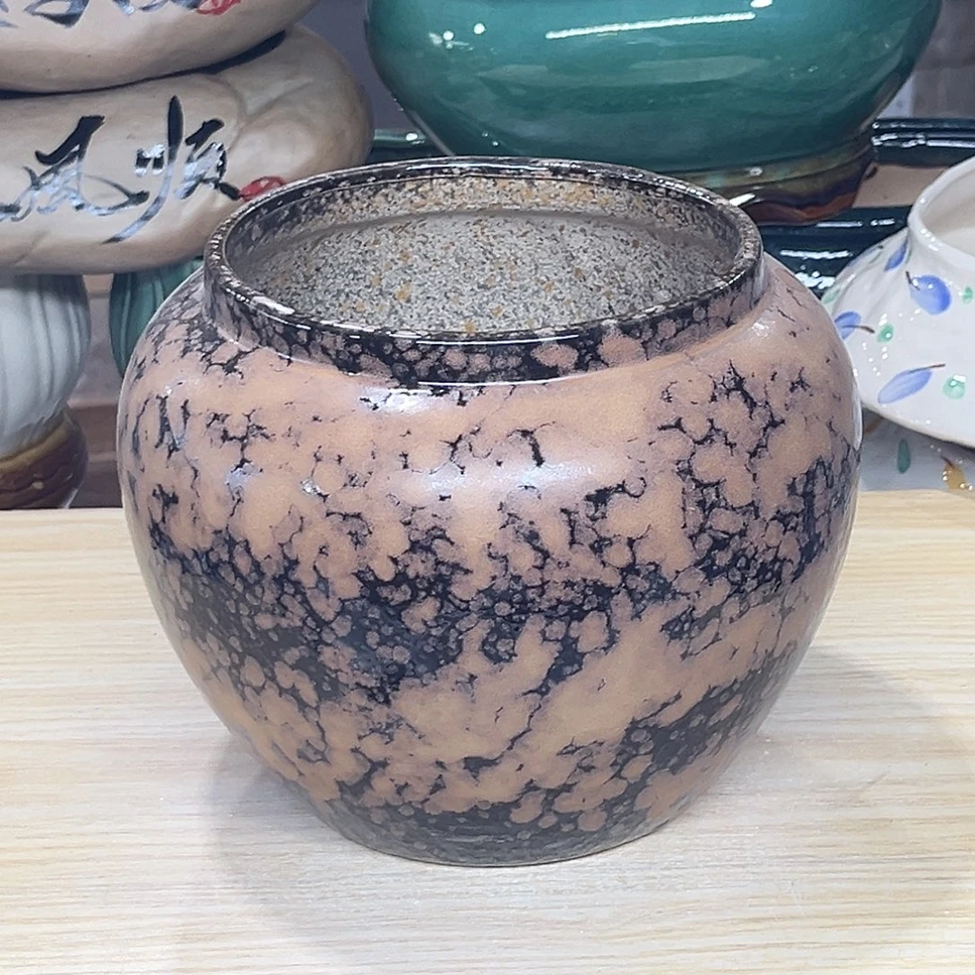 陶瓷绿植多肉微瑕花盆口径14*17