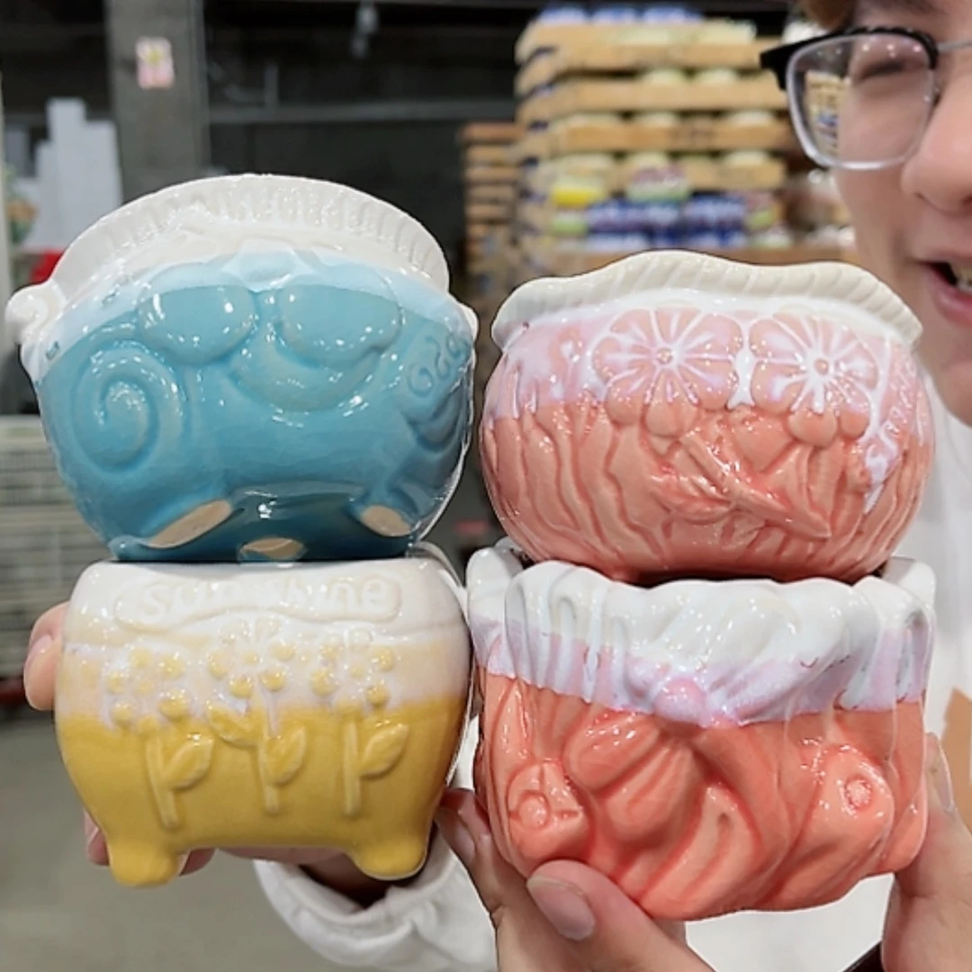 【闪购商品】陶瓷花盆