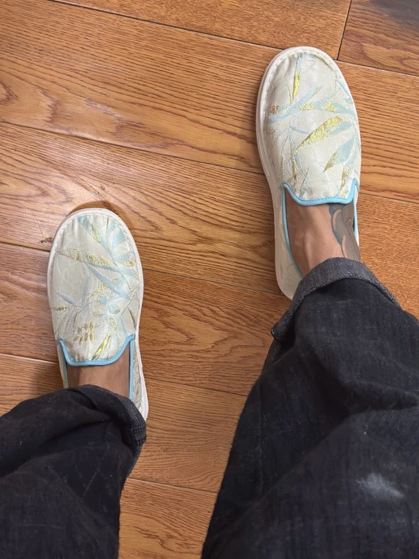 栖山筑食 中式千层底布鞋 穿林打叶