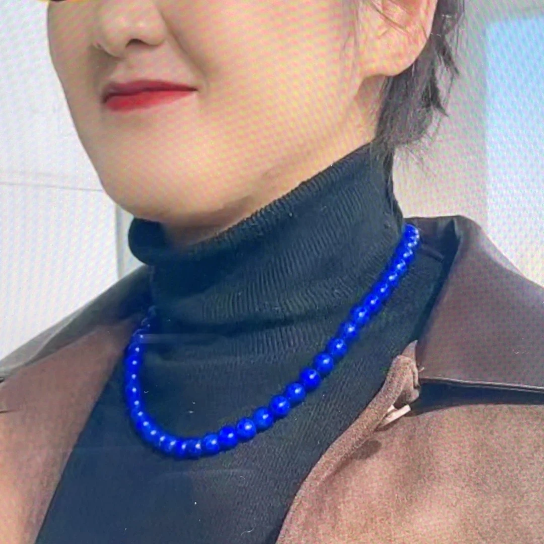 未镶嵌青金石项链7mm性价比高