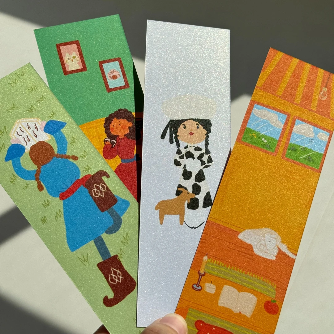 蒙古元素书签（双面）拍一发四