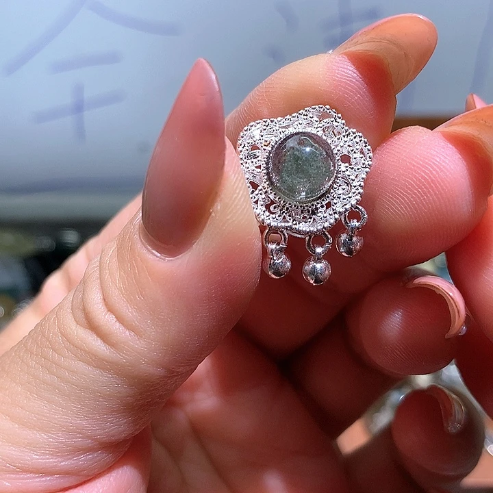 未镶嵌戒指水晶水晶
