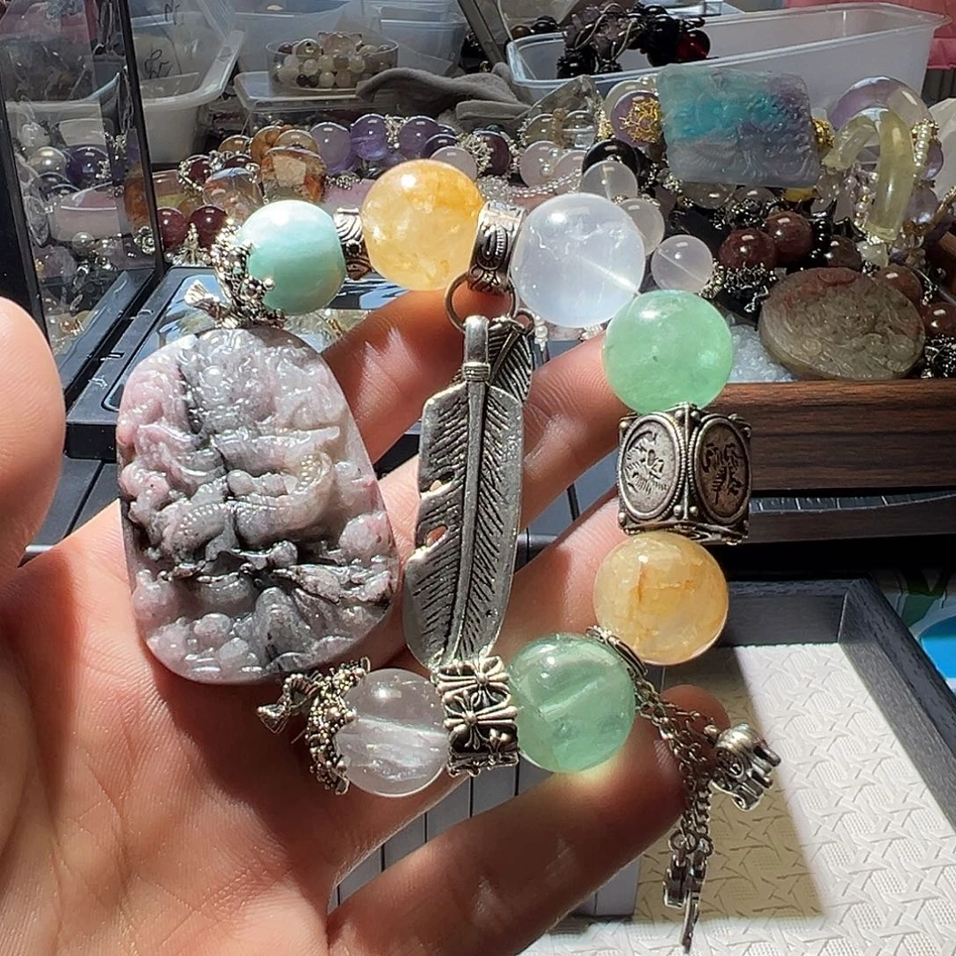 水晶未镶嵌手链水晶手链