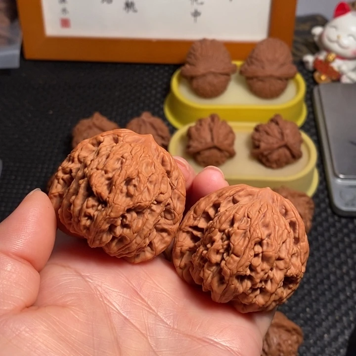 把件文玩核桃45至尊虎