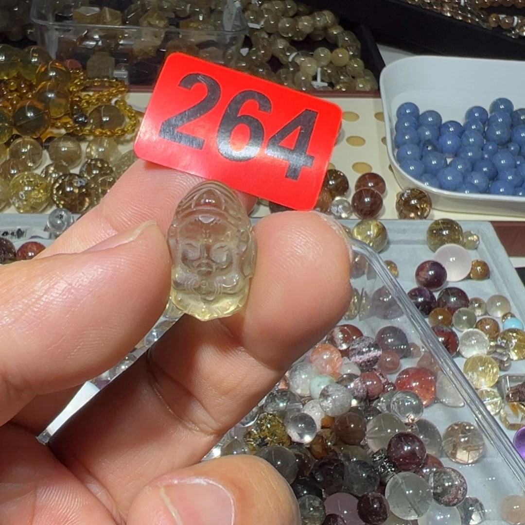 紫晶未镶嵌颈饰天然水晶
