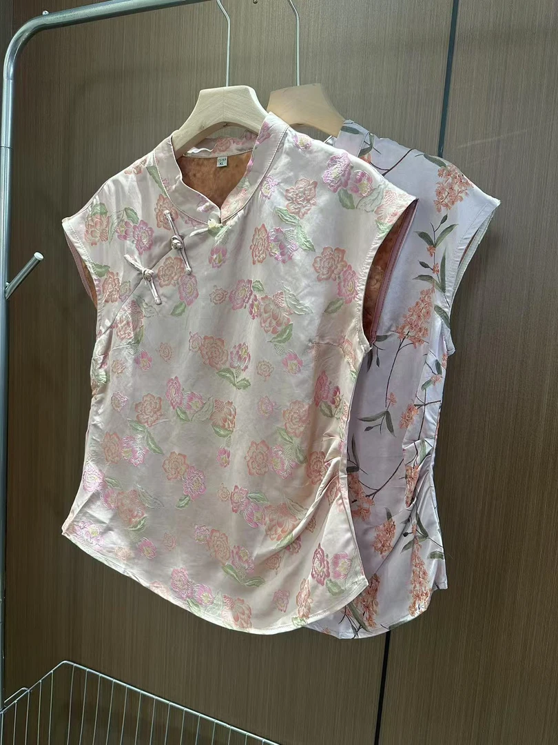 「花碎」新中式国风时尚轻奢气质上衣