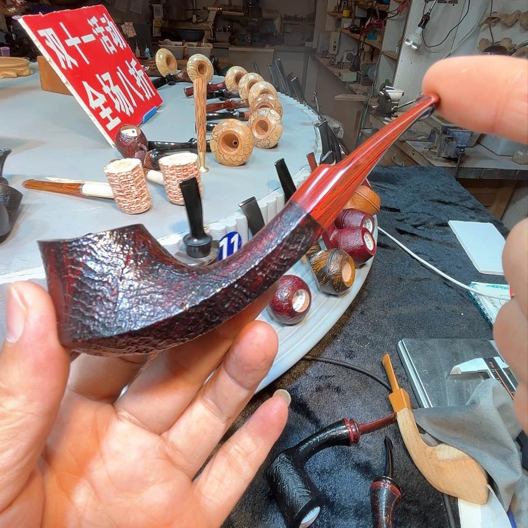 乐*焦耀烟斗一火山