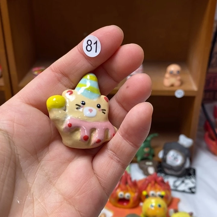 纯手工制作陶瓷小摆件81号