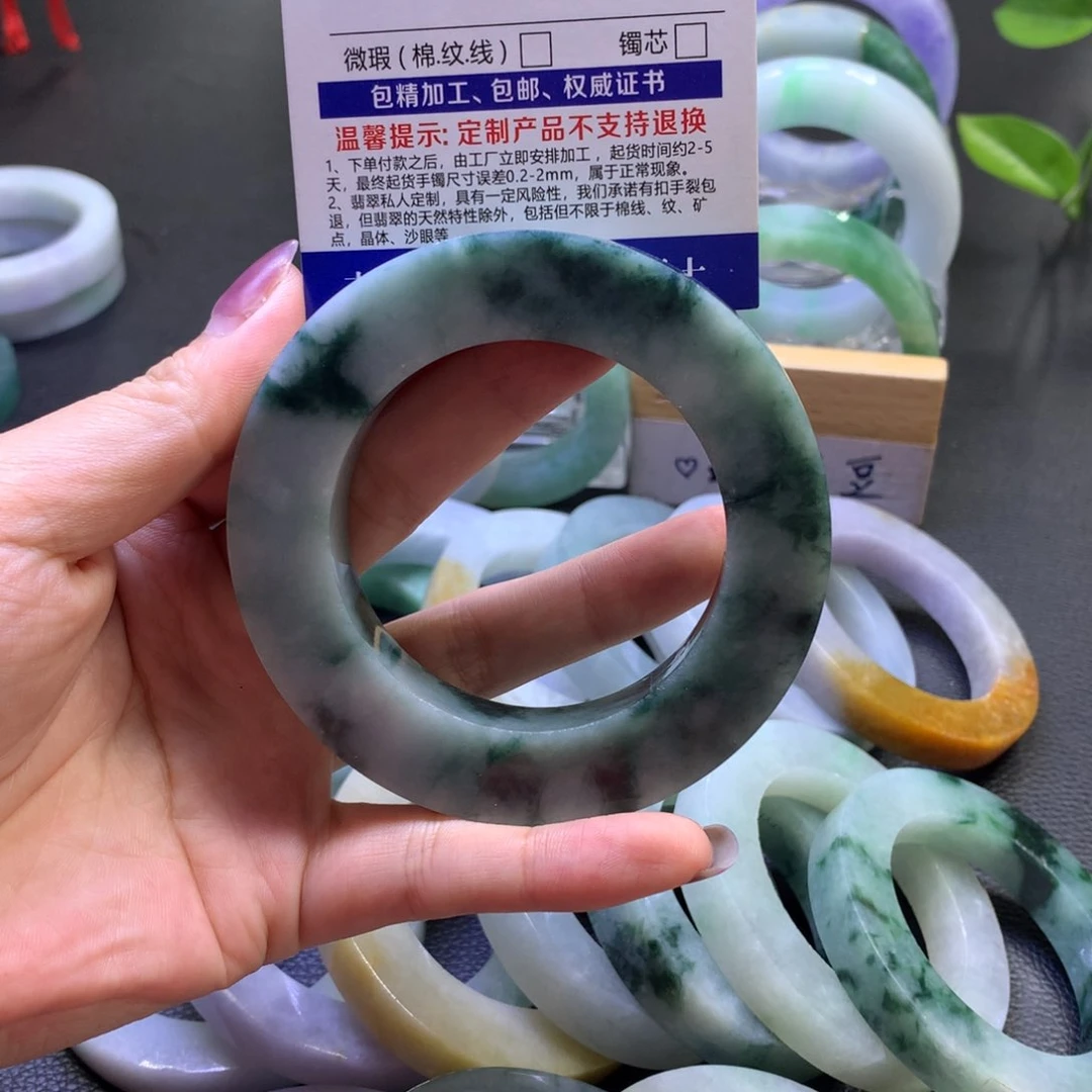 未镶嵌翡翠定制翡翠丽*