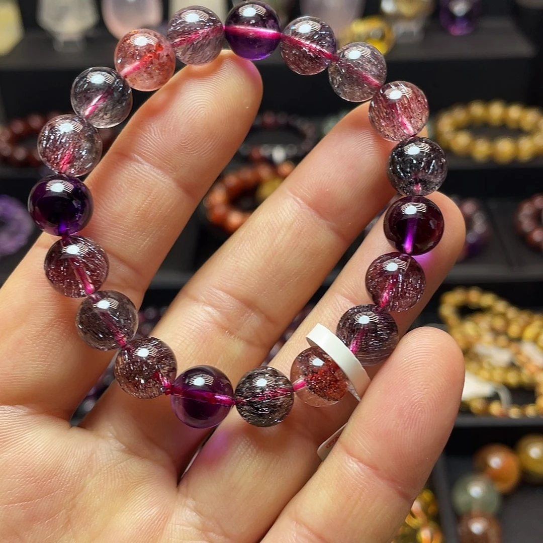 水晶手链未镶嵌超七手链