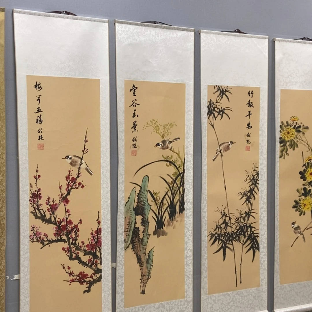 国画Y老师手笔手绘作品